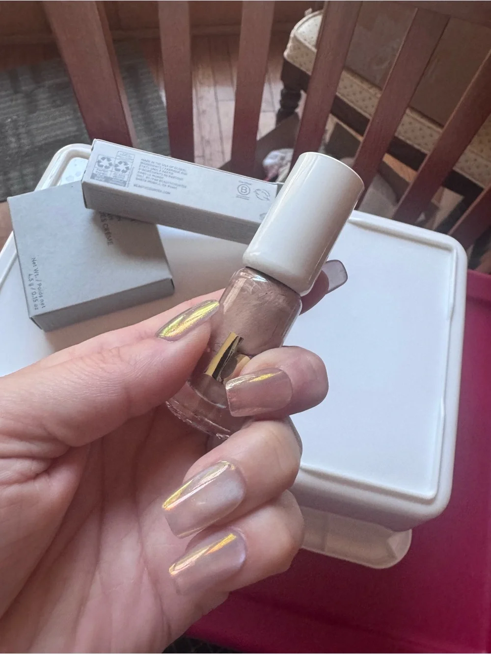 beautycounter Pale Champagne Shimmer Lid Cream